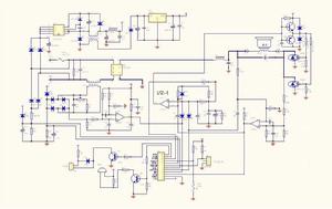 火鍋電磁爐電子元件圖