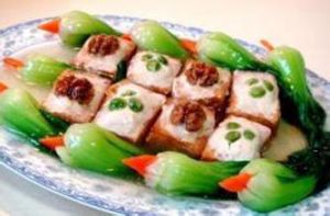 豆腐油菜心 豆腐油菜心