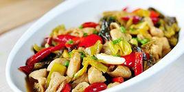 萵筍燒肥腸 萵筍燒肥腸