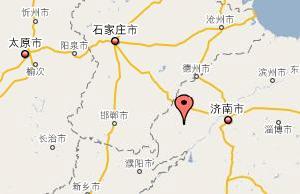 （圖）溫陳鄉在山東省內位置