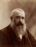 畫家克勞德&middot;莫奈的肖像