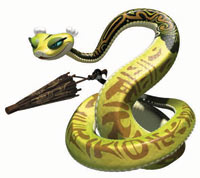 俏小龍之冰清玉潔式——蛇拳