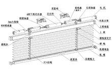 電動鋁百葉示意圖