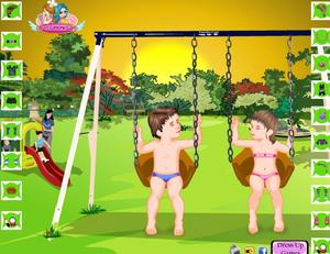 遊樂場盪鞦韆 遊樂場盪鞦韆