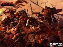 而項羽因無顏見江東父老而拔劍