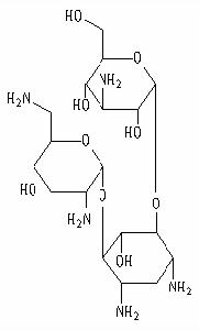 妥布黴素結構式