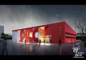 人保館夜間效果圖