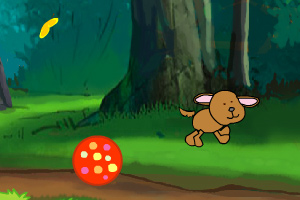 小狗抓蝴蝶 小狗抓蝴蝶