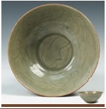 北宋龍泉窯刻青瓷蓮花碗 北宋龍泉窯刻青瓷蓮花碗