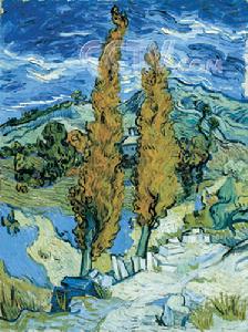 《聖雷米的白楊》 《聖雷米的白楊》