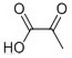 丙酮酸結構式