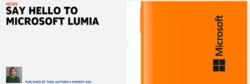Microsoft Lumia