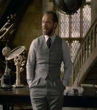 《神奇動物》系列中出現的青壯年時期的鄧布利多