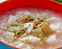 山藥蘿蔔粥和玫瑰山藥泥