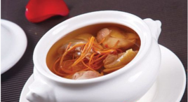 參貝蟲草瘦肉燉雪梨 參貝蟲草瘦肉燉雪梨