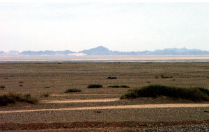 戈壁灘海市蜃樓