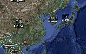 （圖）馬路鎮在中國位置