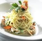 奶油蝦仁意大利麵 奶油蝦仁意大利麵