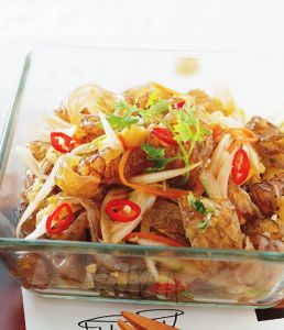 涼拌洋蔥魚皮 涼拌洋蔥魚皮