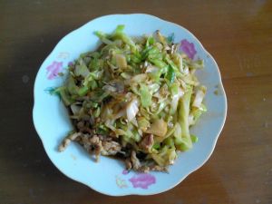 包菜肉絲 包菜肉絲