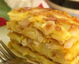 西班牙土豆雞蛋餅 西班牙土豆雞蛋餅