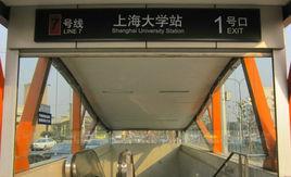 上海大學站 上海大學站