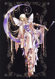 塞勒涅的動漫形象