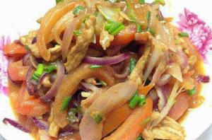 洋蔥番茄炒肉 洋蔥番茄炒肉