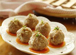 山藥肉丸子 山藥肉丸子