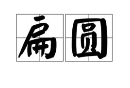 扁圓 扁圓