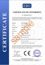 機械CE認證證書模板