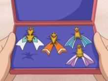 小光在神奧的前四枚緞帶勳章