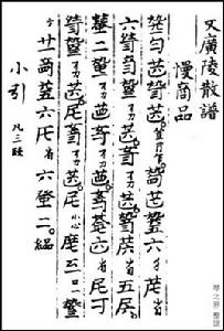 又廣陵散譜 又廣陵散譜