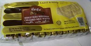 阿波羅牛奶威化餅