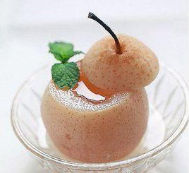 川貝蒸梨 川貝蒸梨