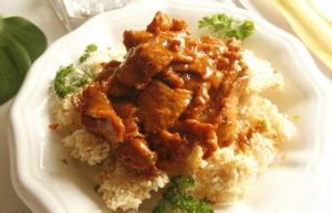 秘制鍋巴裡脊片