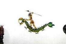 陝西皮影哪咤鬧海