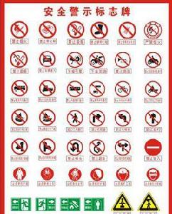 安全標誌牌 安全標誌牌
