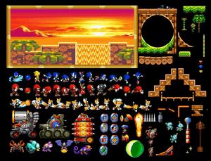 索尼克場景布置 索尼克場景布置