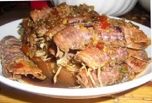 剁椒油燜瀨尿蝦