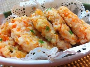 煎燜蝦餅 煎燜蝦餅