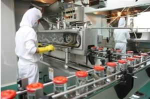 罐頭食品加工車間