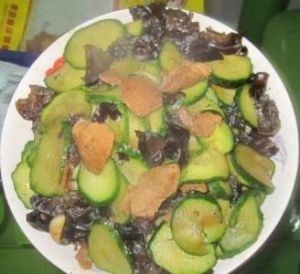 木耳黃瓜小炒 木耳黃瓜小炒