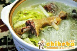 鹹鵝白菜冬粉 鹹鵝白菜冬粉