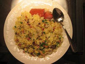 豆腐炒飯 豆腐炒飯