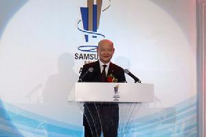 亞奧理事會傳媒委員會主席蕭威利致辭