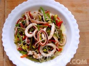 雙豆炒鮮魷 雙豆炒鮮魷