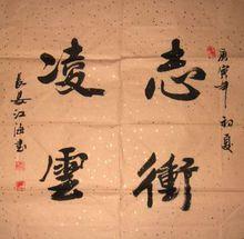 書法家張江海作品