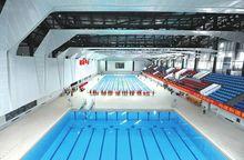 柳州游泳館內景