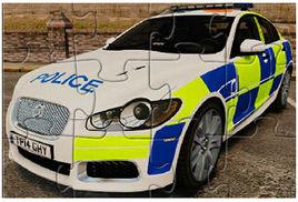 捷豹警車拼圖 捷豹警車拼圖